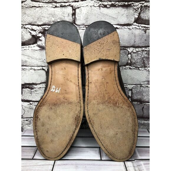 Mezlan Florence Brown Leather Brogue Cap Toe Oxfords Lace Dress Shoes Men Sz 12W - Picture 11 of 16